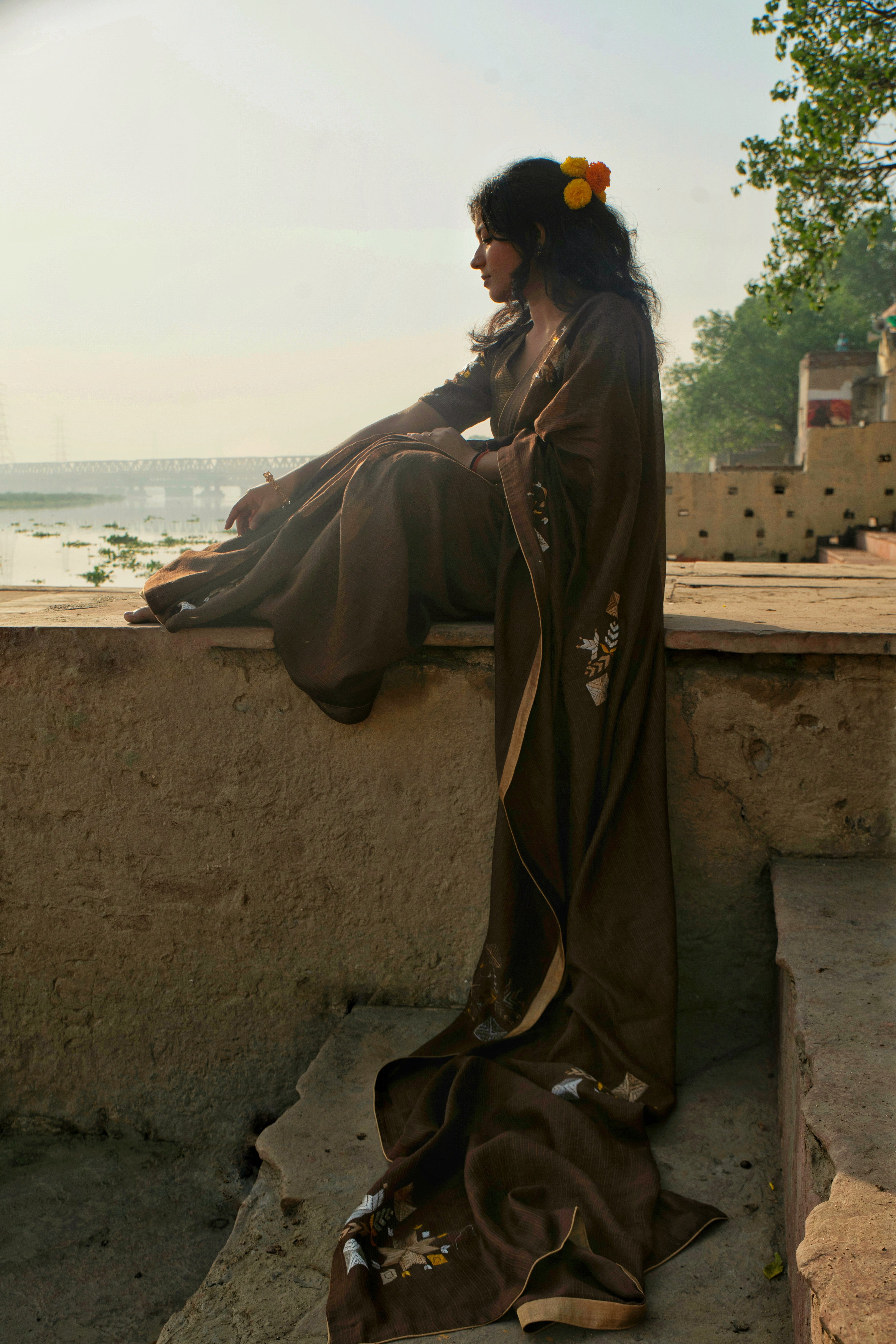 Mridu Phulkari Saree