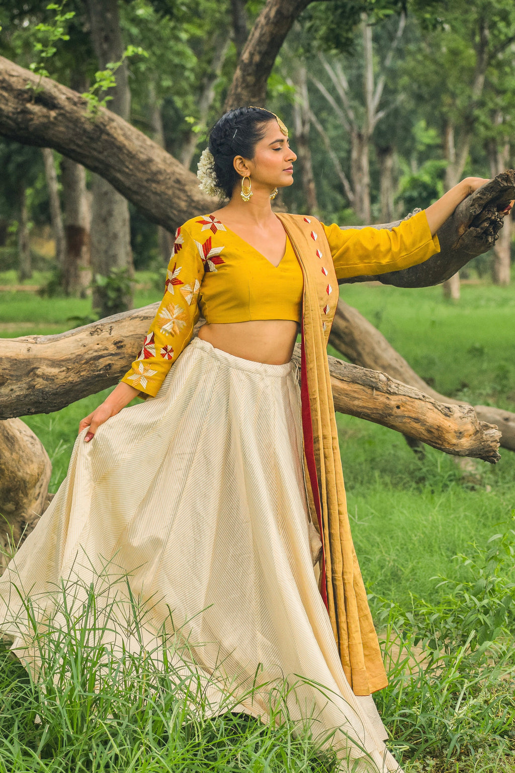 Shaila Phulkari Lehanga Set