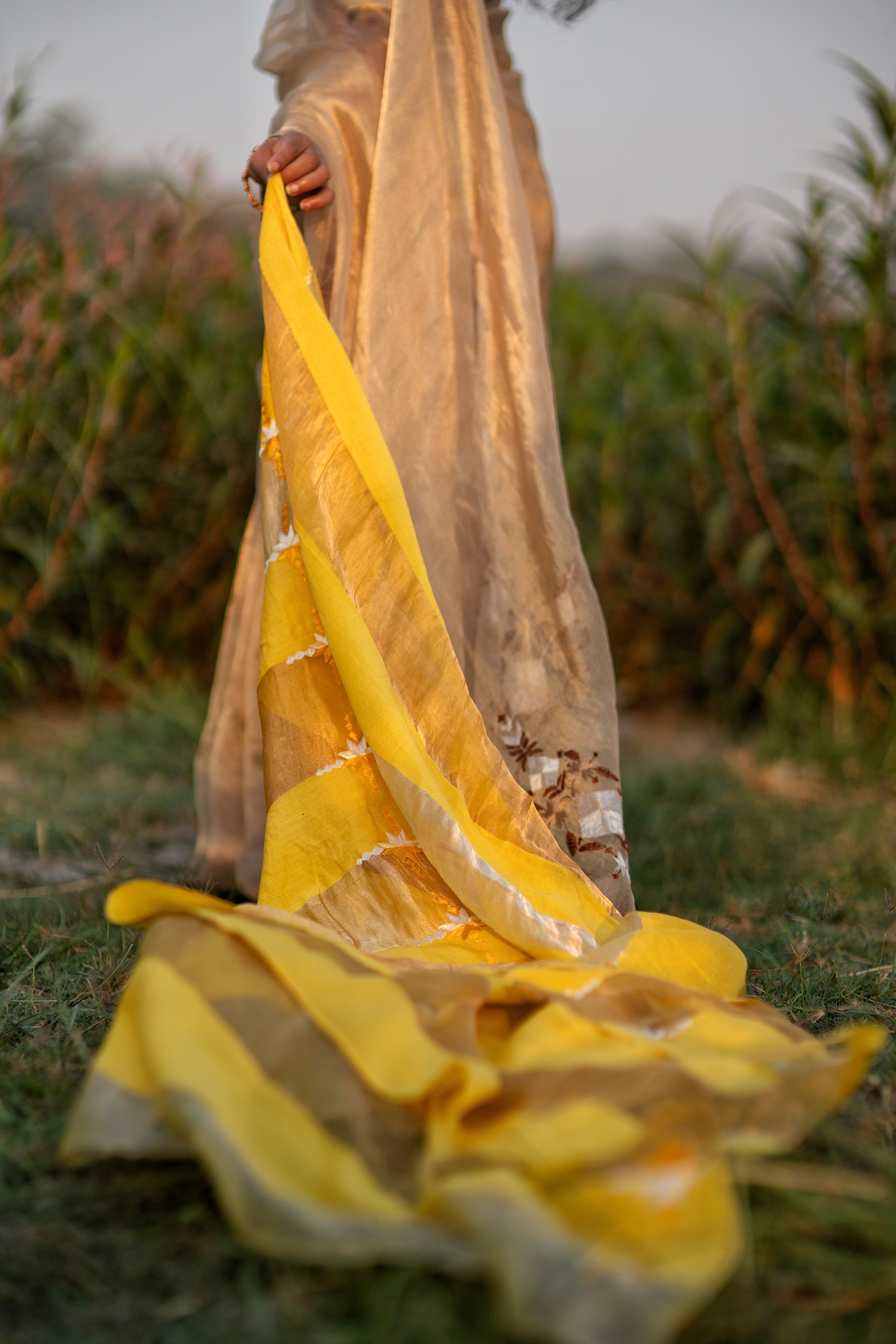Peet Phulkari Dupatta